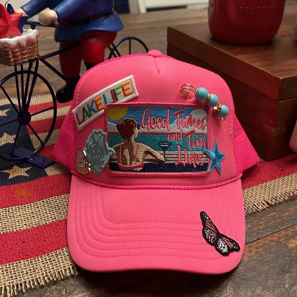 Custom designed hats you pick theme/colors christmas Halloween sports Disney